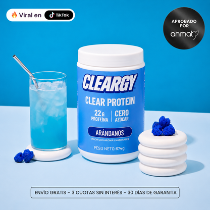 Proteina en Agua Sabor Arándanos